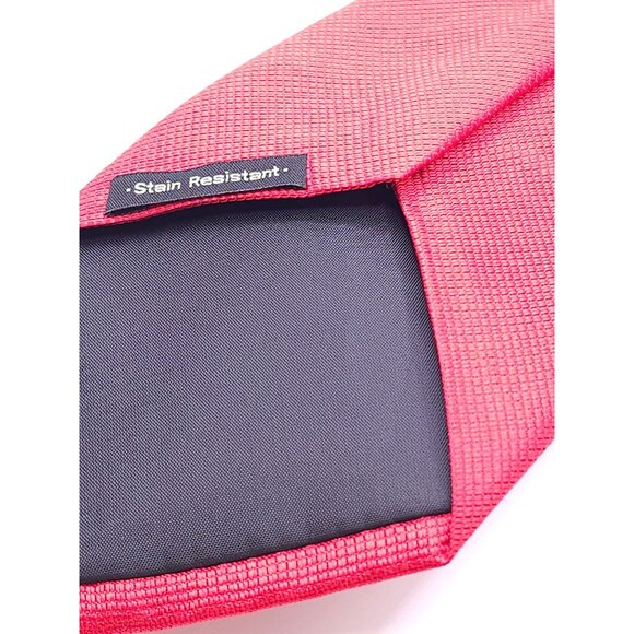 Van Heusen Mens Classic Solid Red Necktie - Picture 10 of 16
